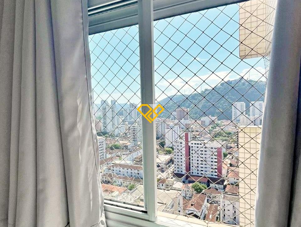 Apartamento para aluguel no Campo Grande: Varanda