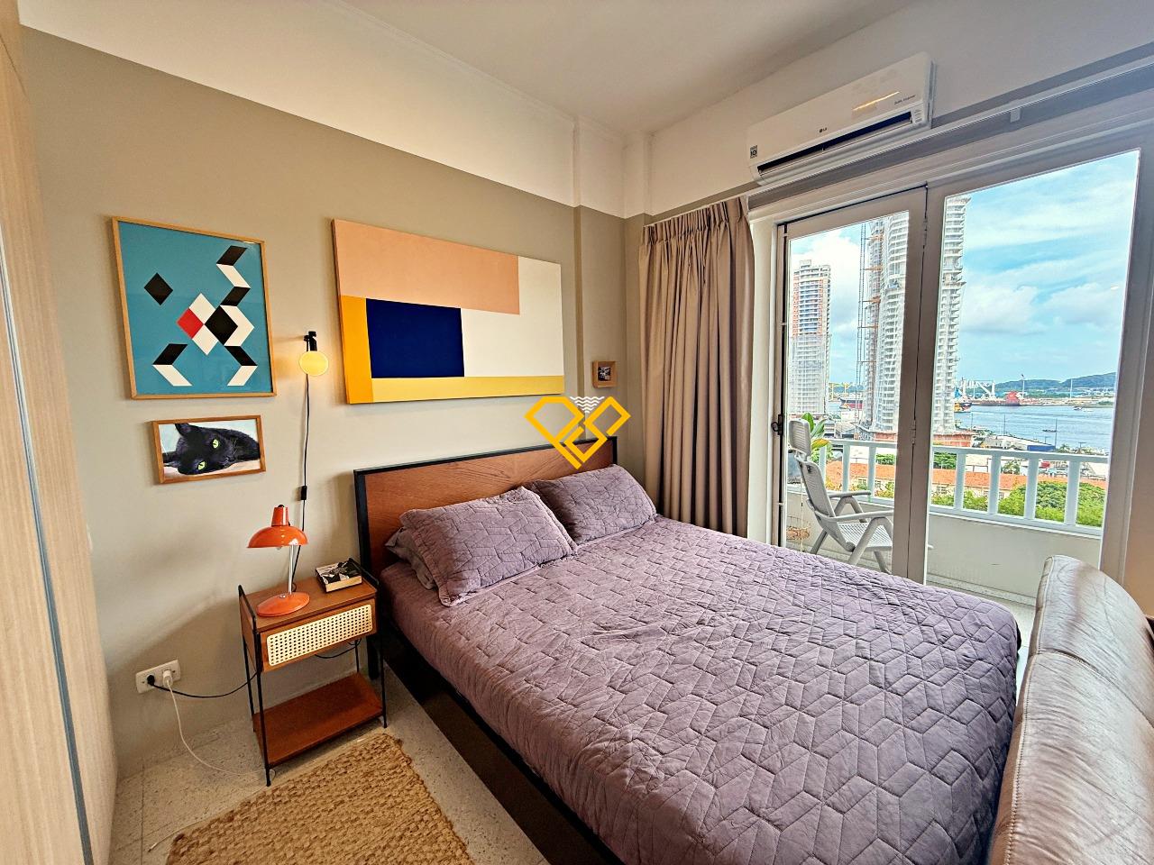 Apartamento à venda no Ponta da Praia: Dormitório