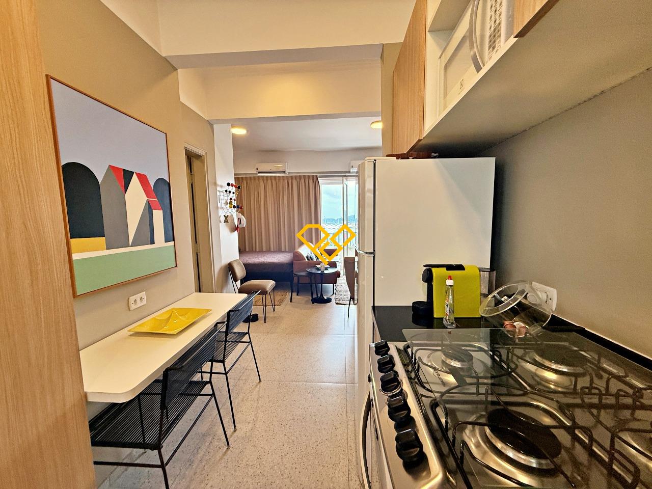 Apartamento para aluguel no Ponta da Praia: Cozinha