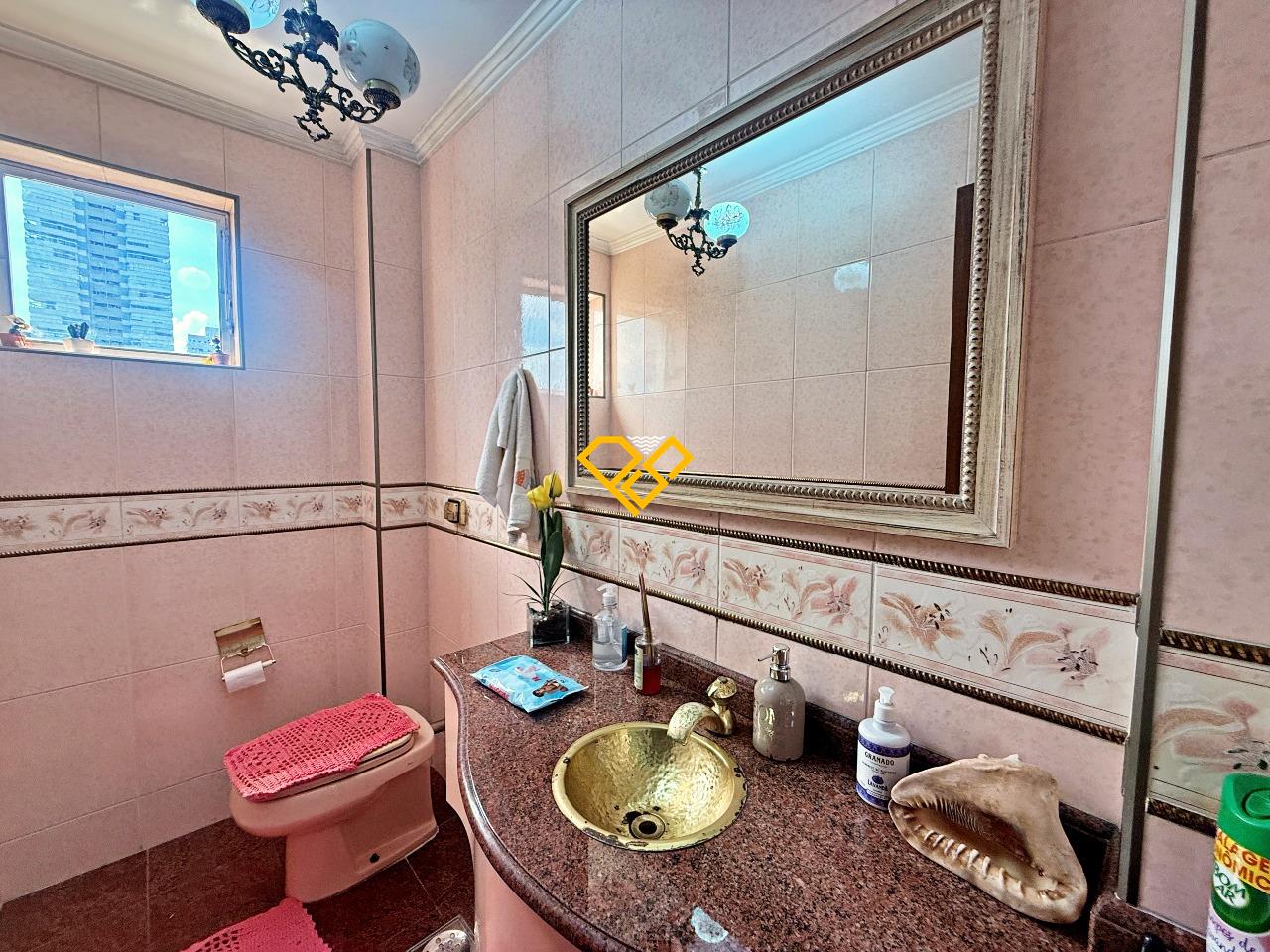 Apartamento à venda no Aparecida: Lavabo