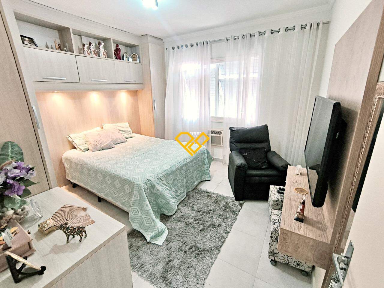 Apartamento à venda no Gonzaga: Dormitório 1