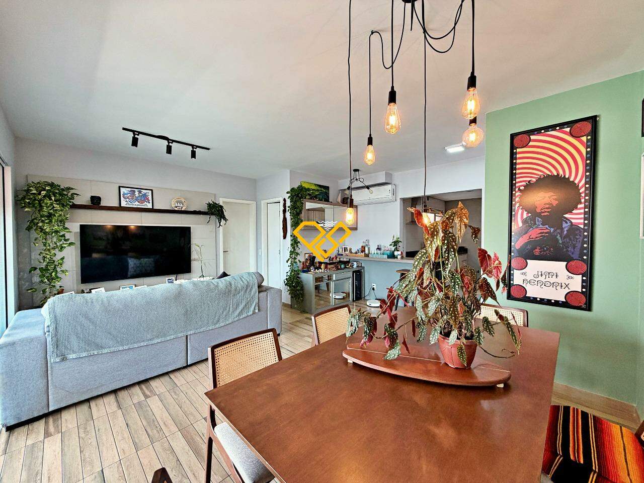 Apartamento à venda no José Menino: Sala