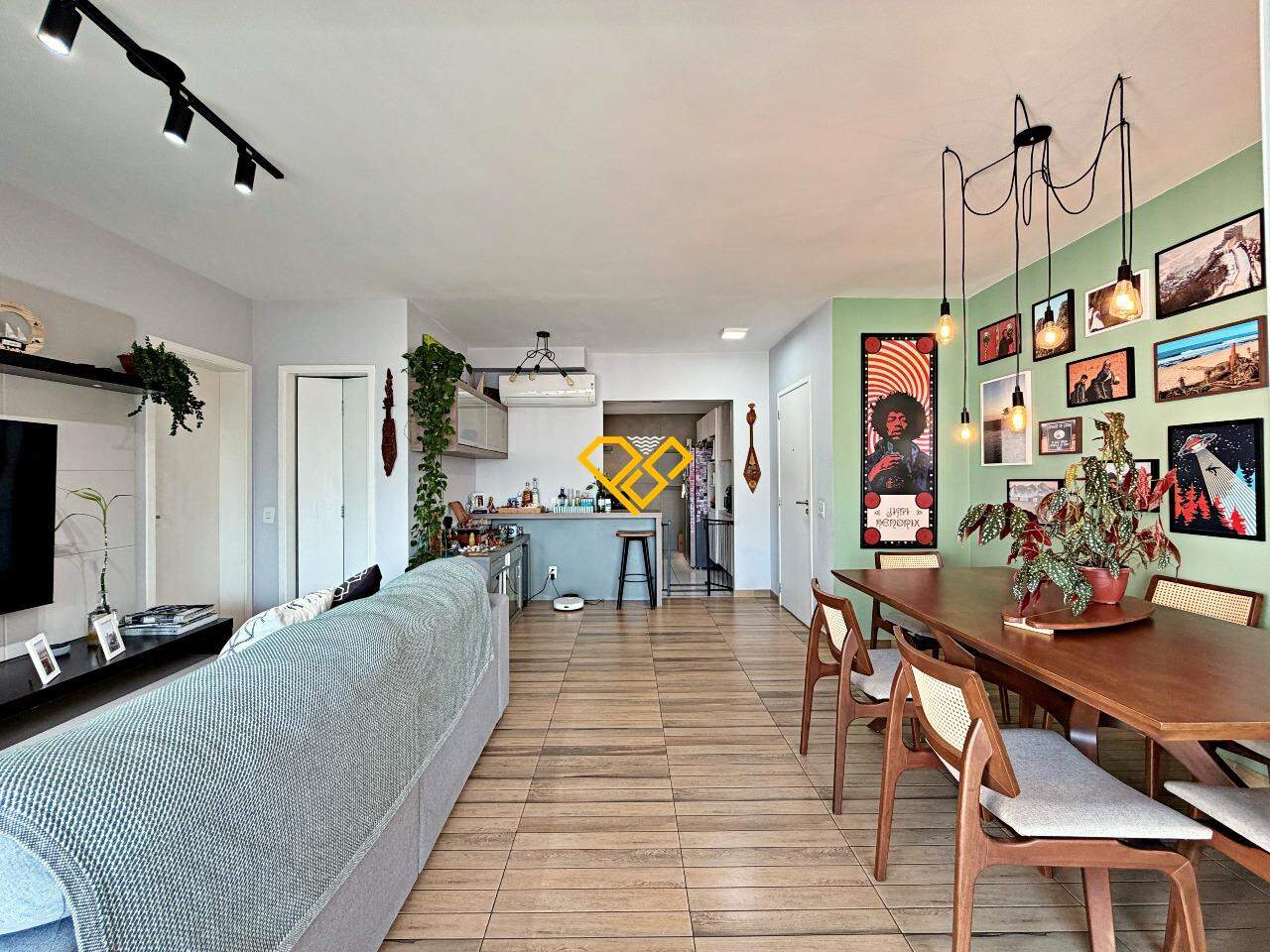 Apartamento à venda no José Menino: Sala