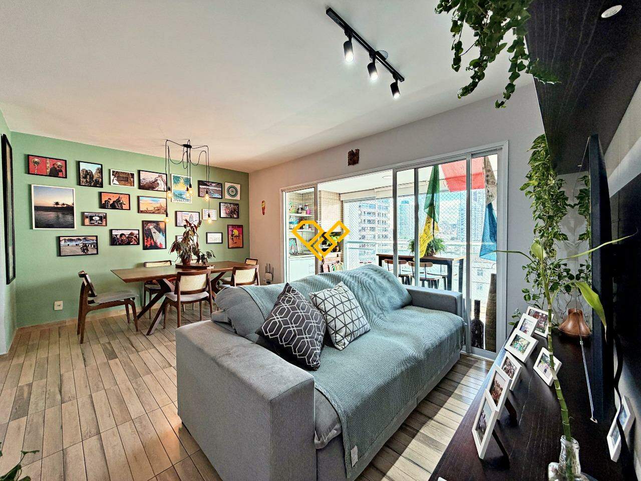 Apartamento à venda no José Menino: Sala