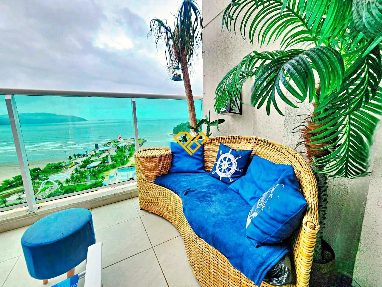 Apartamento Duplex à venda no José Menino: Varanda