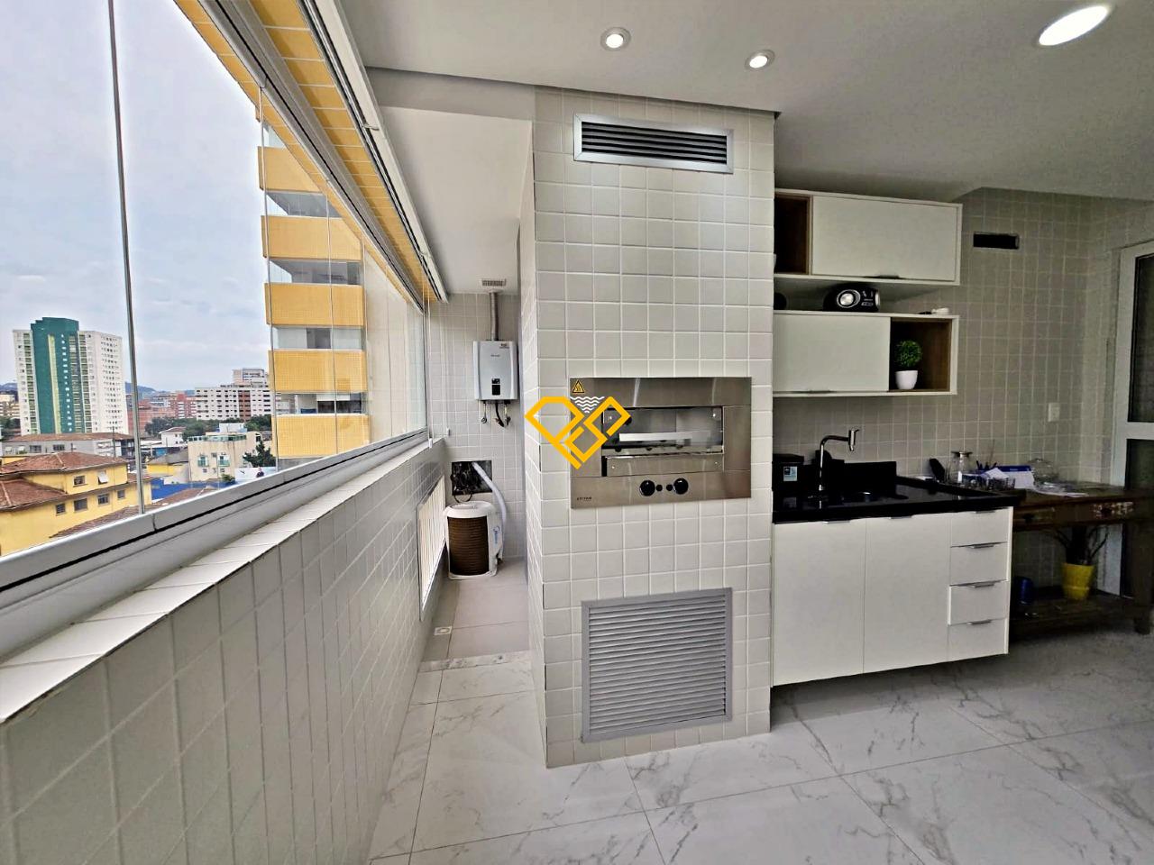 Apartamento à venda no Boqueirão: Varanda com churrasqueira