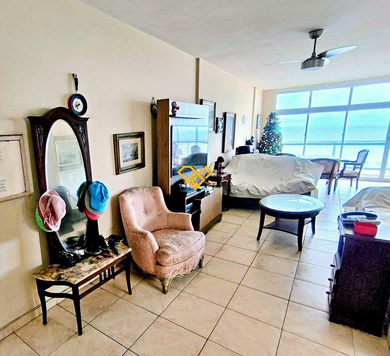 Apartamento à venda no Gonzaga: Sala