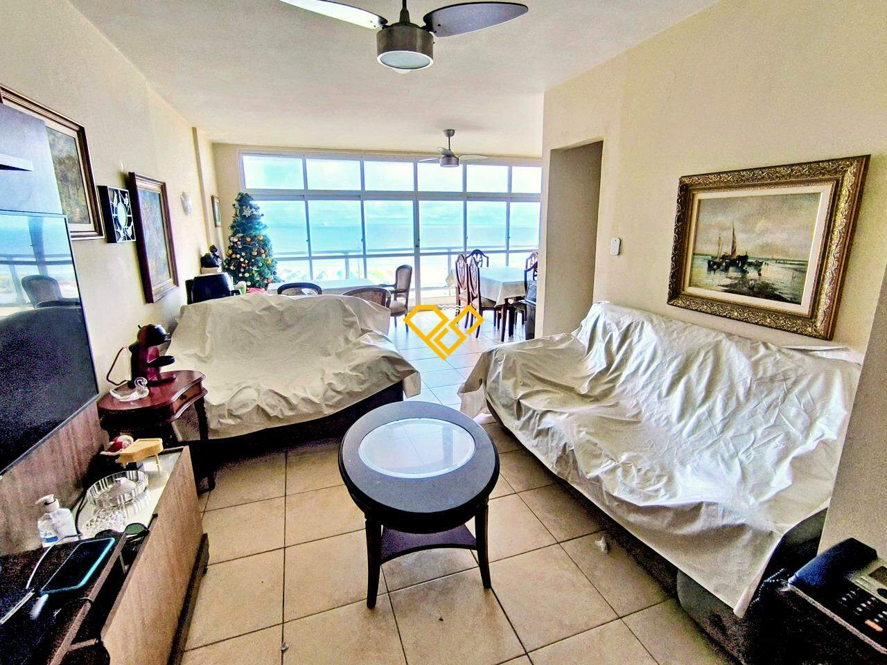 Apartamento à venda no Gonzaga: Sala