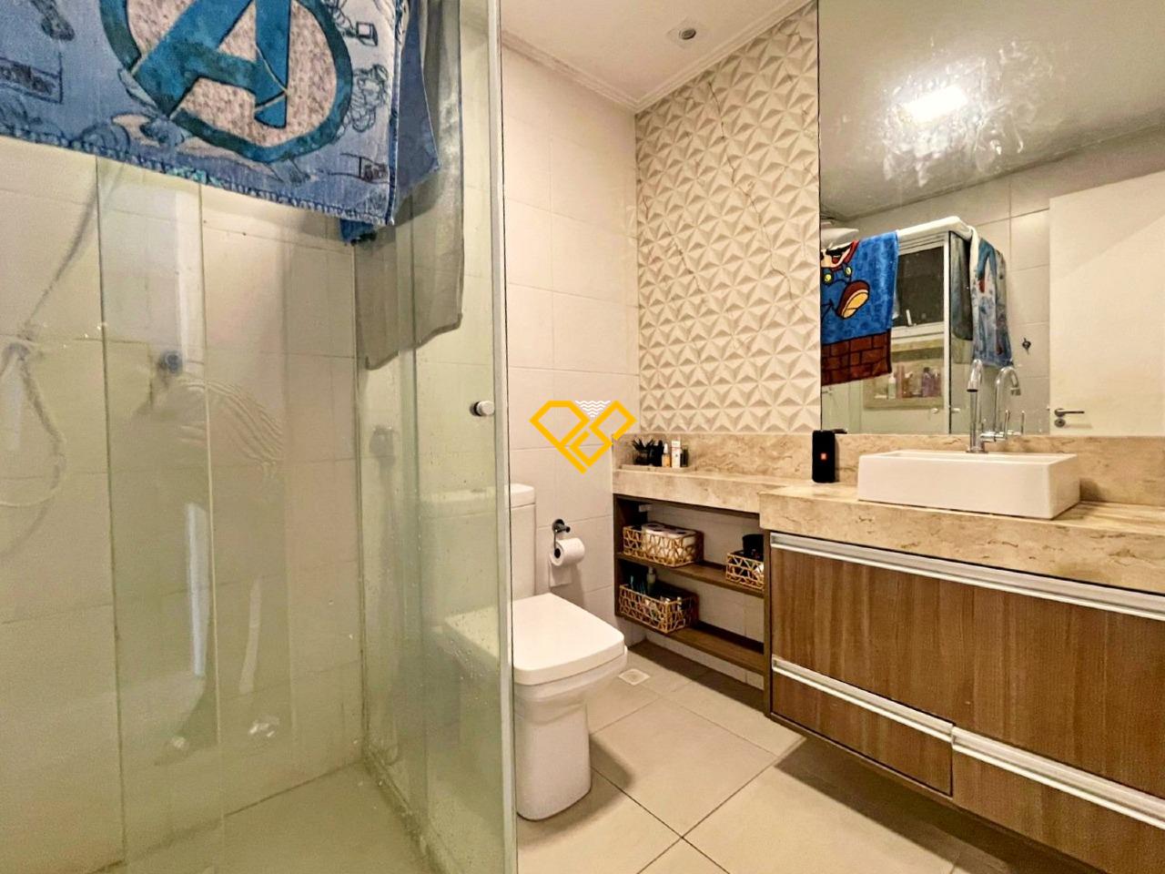 Apartamento à venda no Vila Belmiro: Wc social