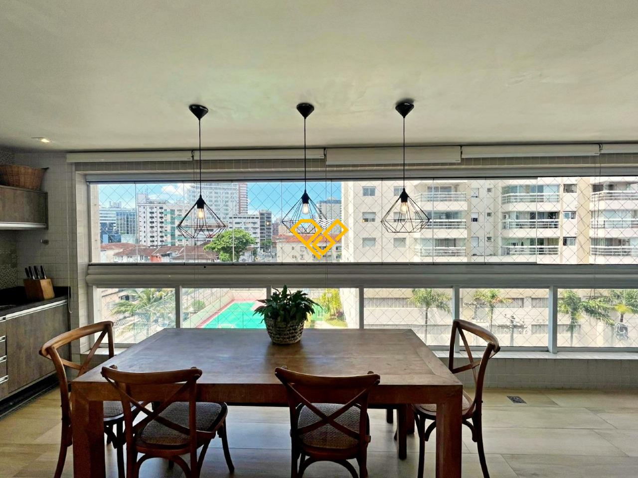 Apartamento à venda no Vila Belmiro: Varanda