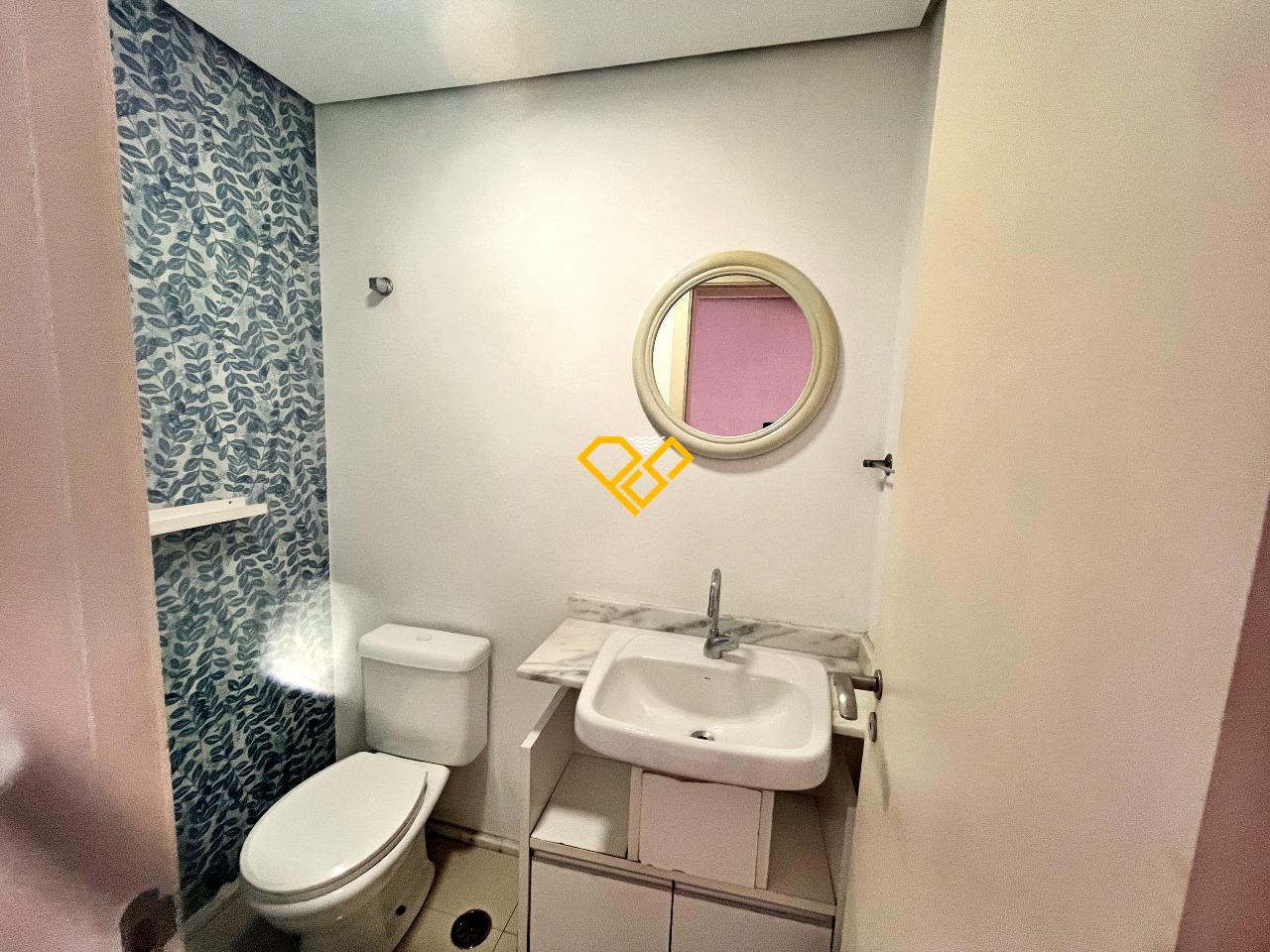 Apartamento para aluguel no Gonzaga: Lavabo