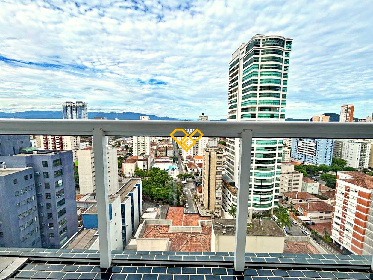 Apartamento à venda no Ponta da Praia: Varanda