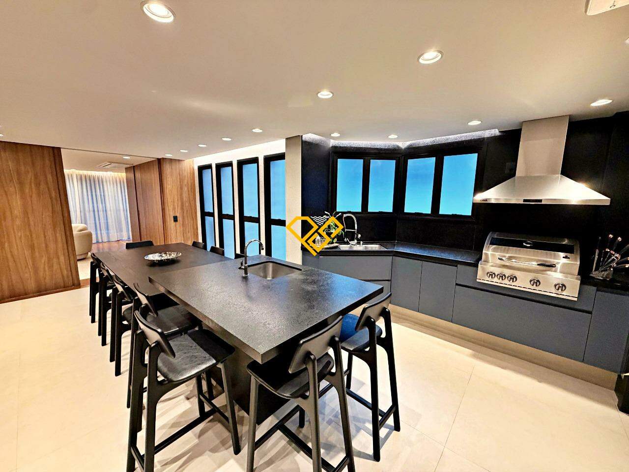 Apartamento à venda no Gonzaga: Sala de jantar