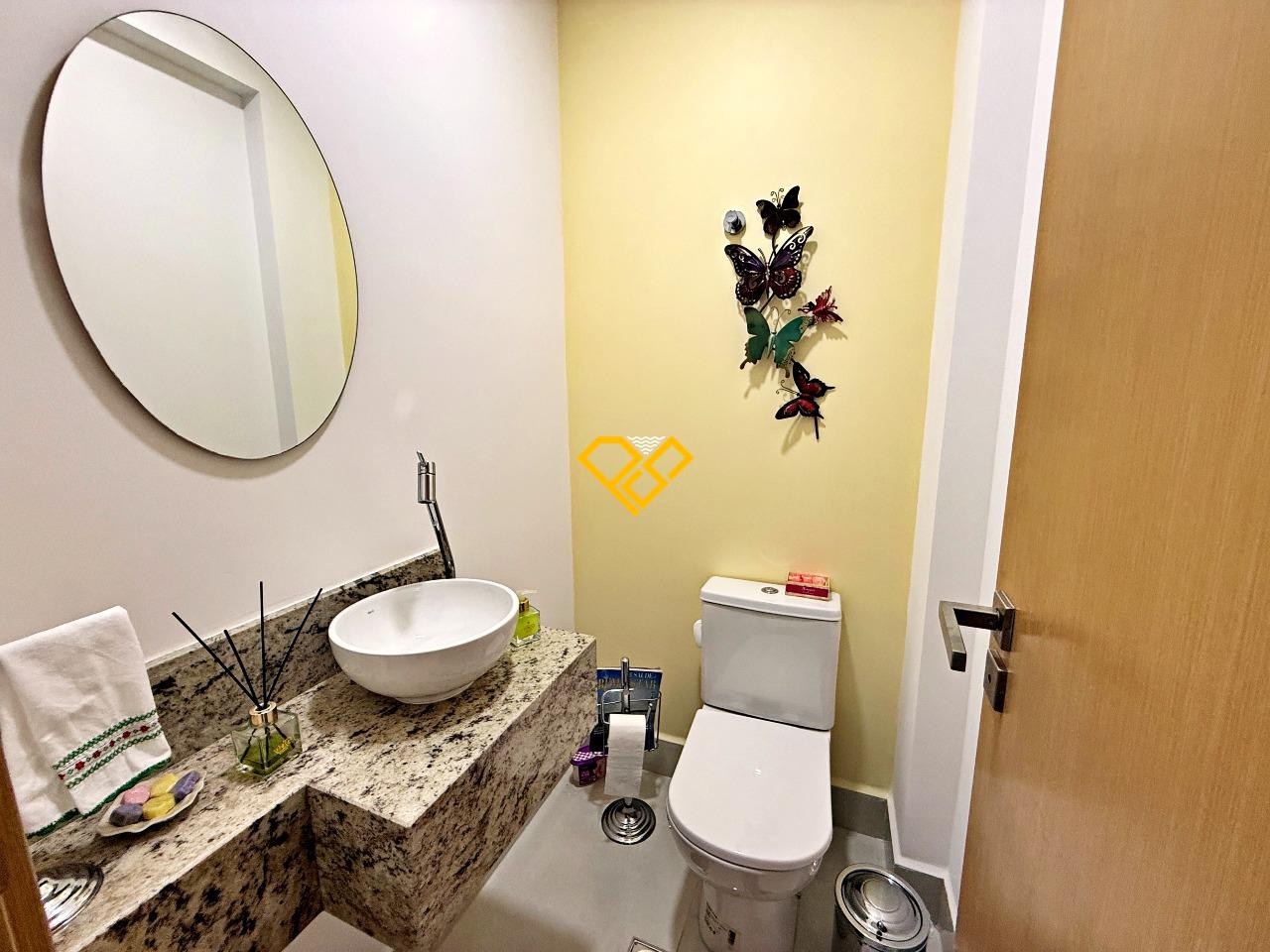 Apartamento à venda no Embaré: Lavabo