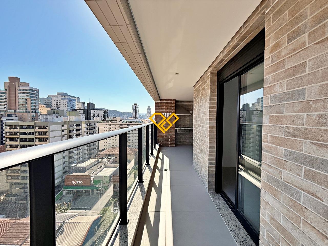 Apartamento à venda no Pompéia: Varanda com churrasqueira