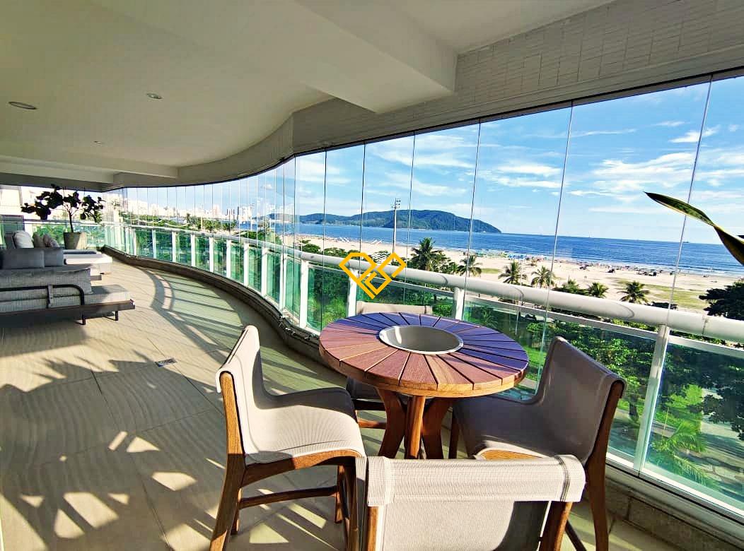 Apartamento à venda no Gonzaga: Varanda