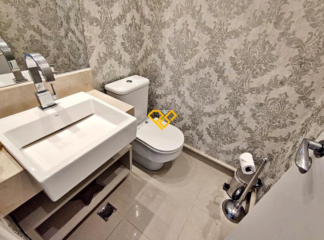 Apartamento à venda no Gonzaga: Lavabo