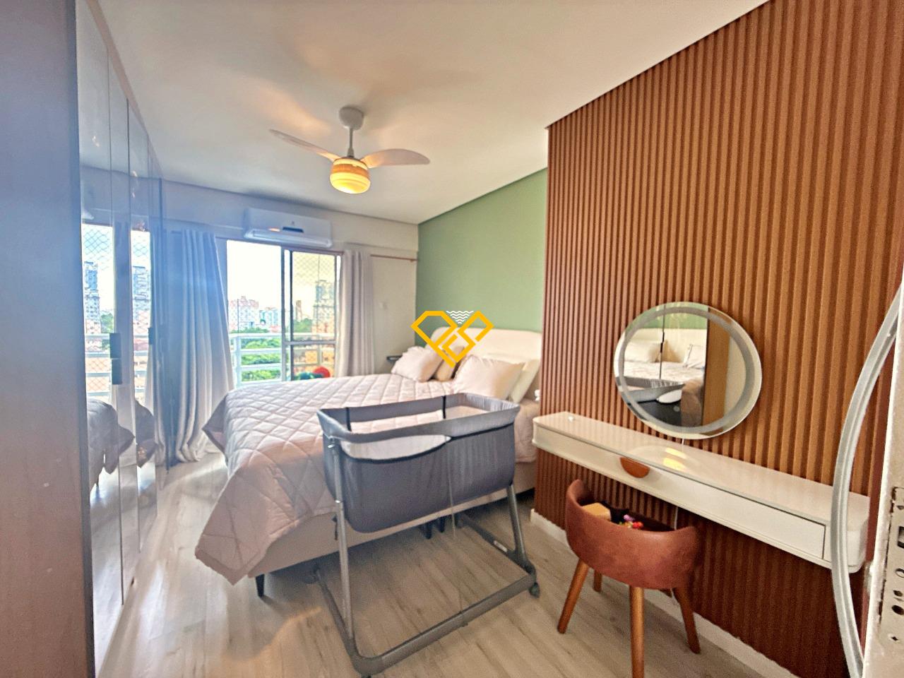 Apartamento à venda no Aparecida: Dormitório 1 - suíte