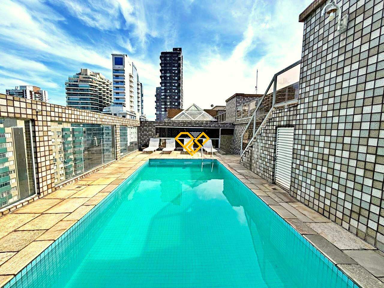 Cobertura à venda no Pompéia: Piscina