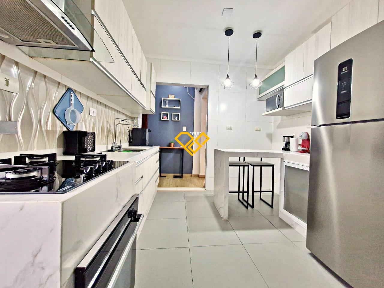 Apartamento à venda no José Menino: Cozinha