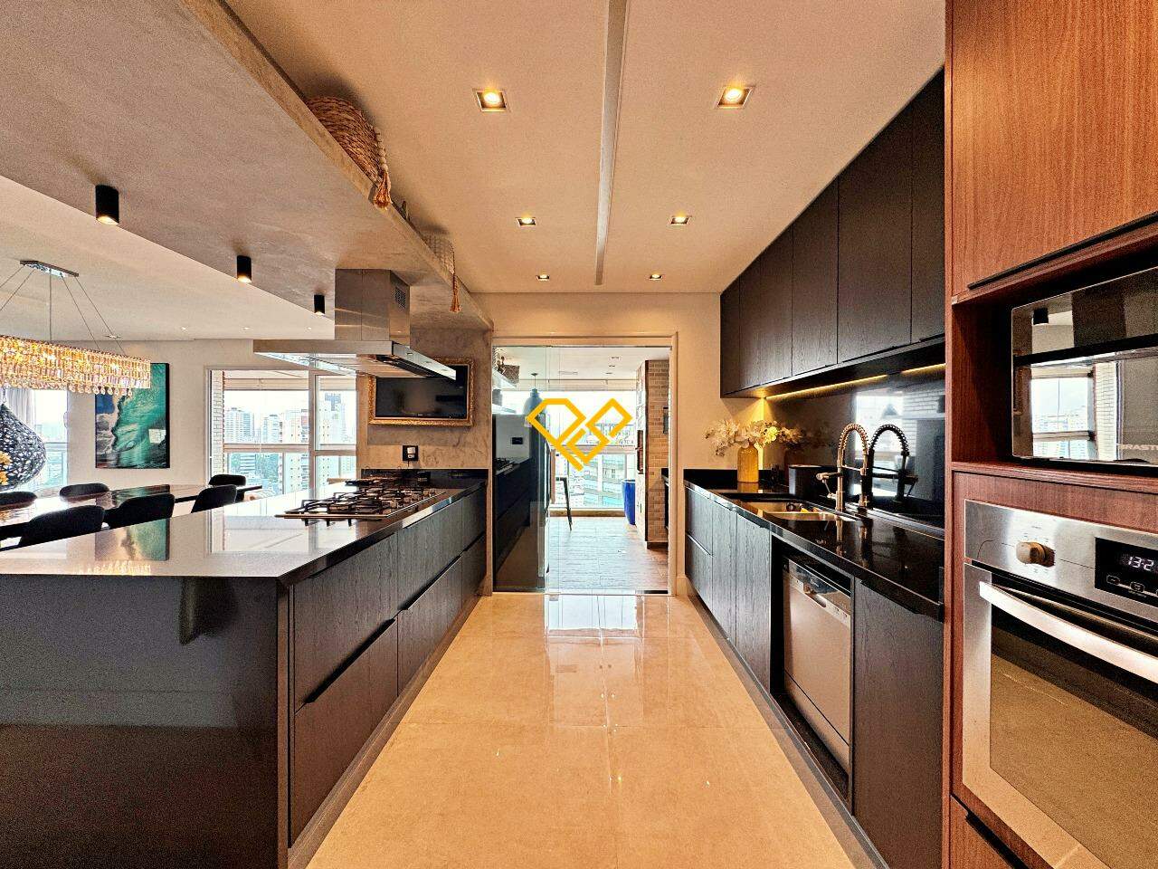 Apartamento para aluguel no Embaré: Cozinha