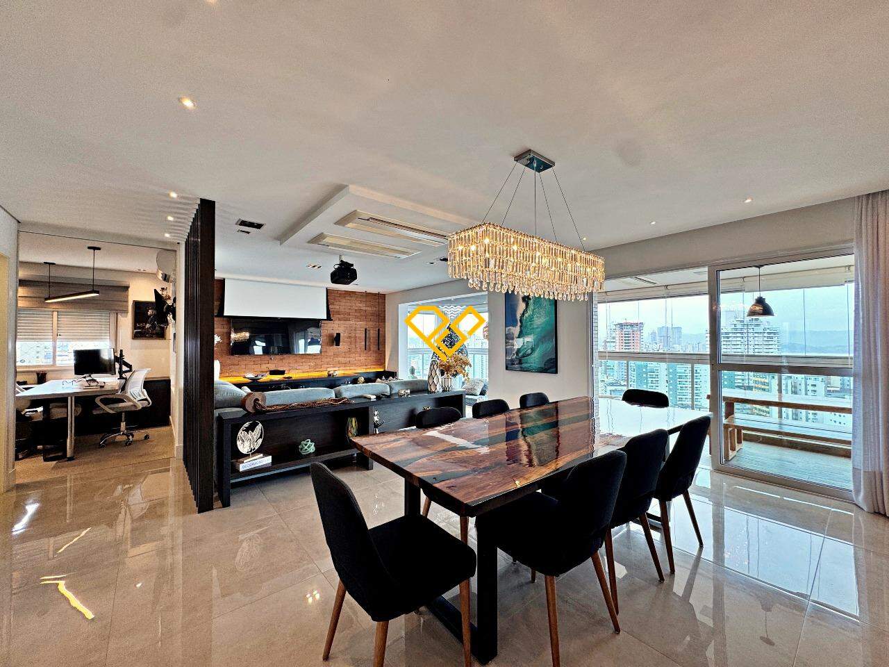 Apartamento para aluguel no Embaré: Sala