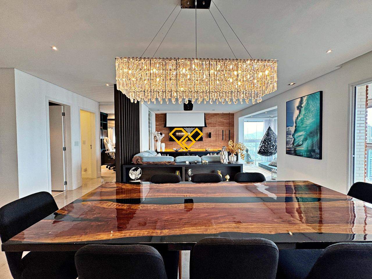 Apartamento para aluguel no Embaré: Sala