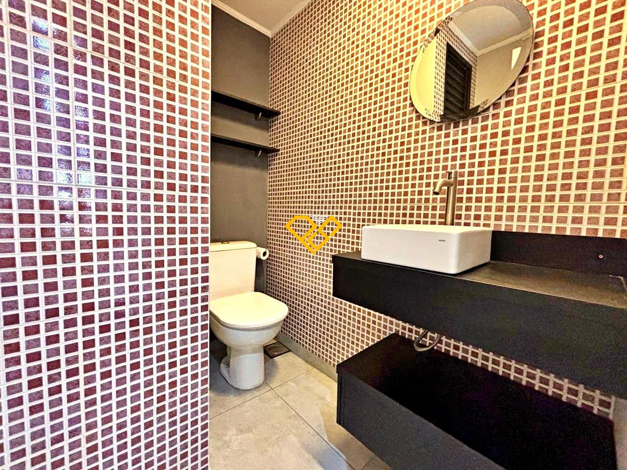 Apartamento para aluguel no Ponta da Praia: Lavabo