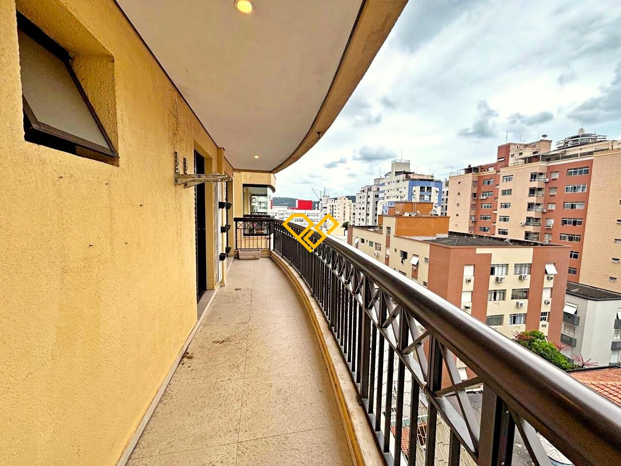 Apartamento para aluguel no Ponta da Praia: Varanda