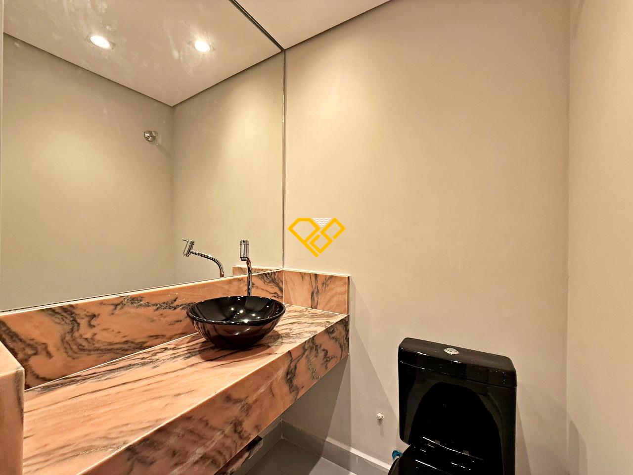 Apartamento à venda no Gonzaga: Lavabo