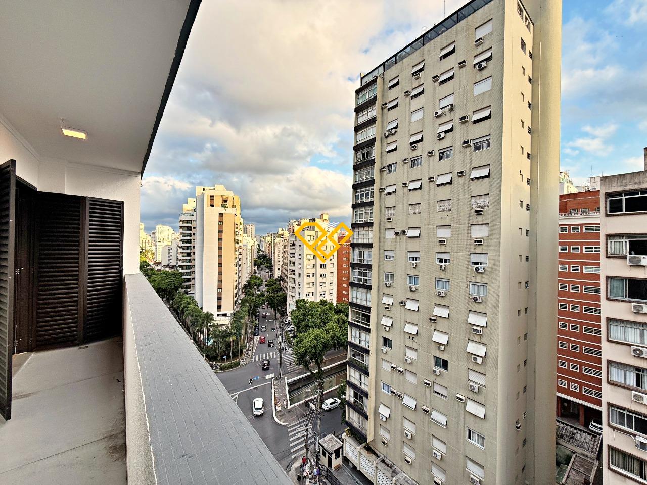 Apartamento à venda no Gonzaga: Varanda