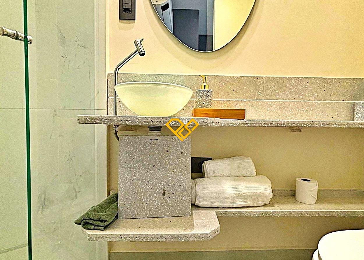 Apartamento à venda no Aparecida: Wc suíte