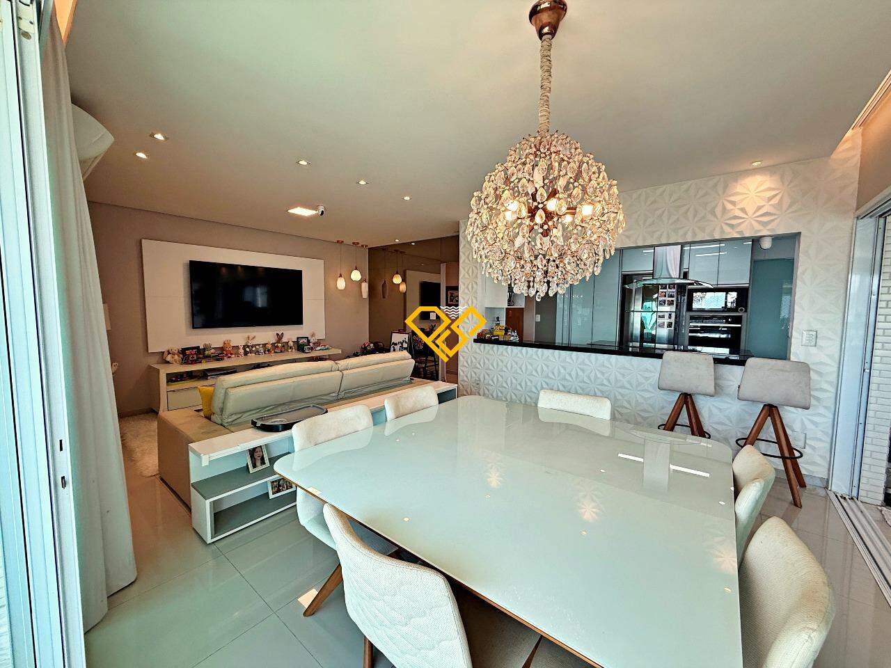 Apartamento à venda no Gonzaga: Sala