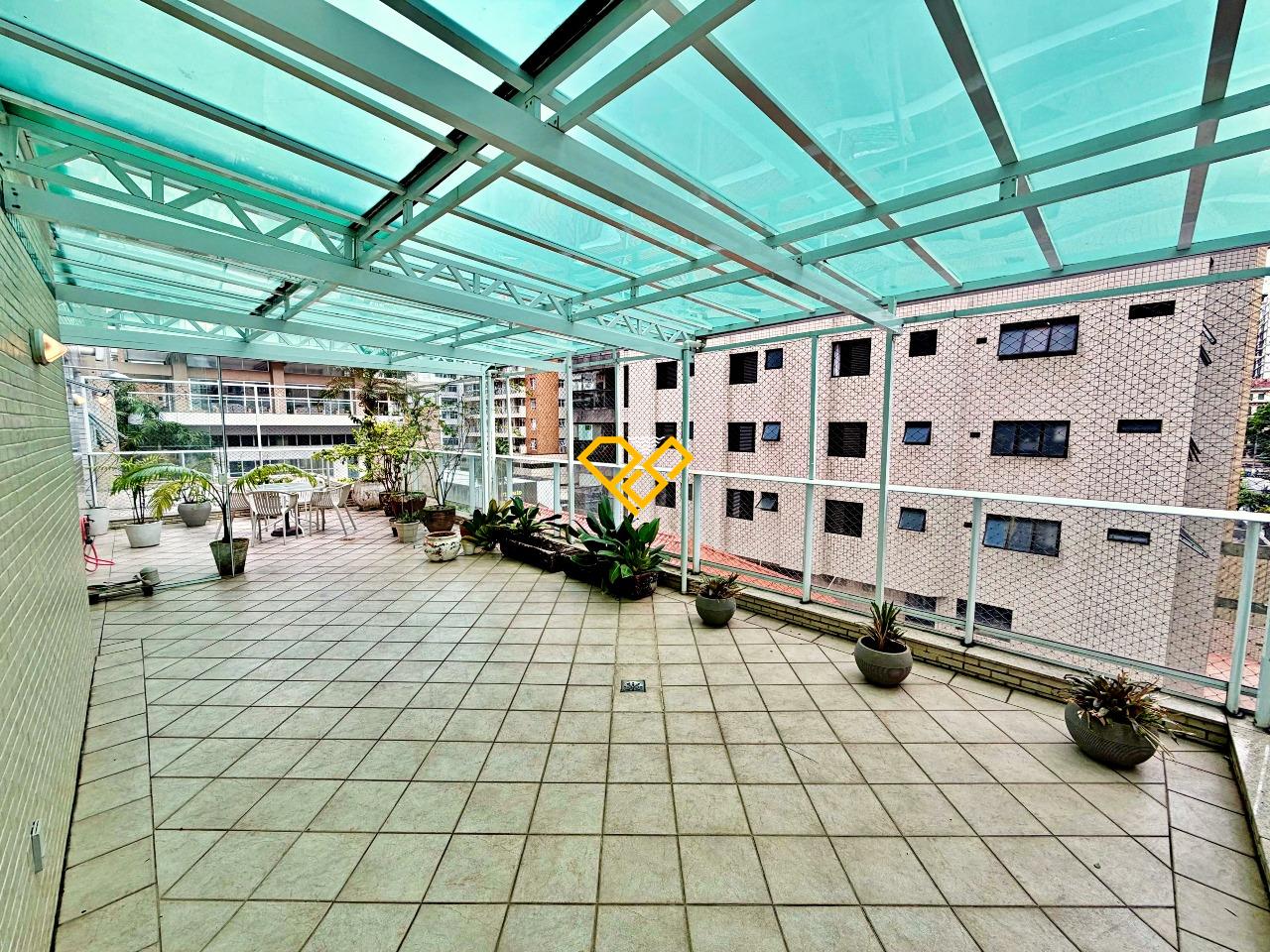 Garden à venda no Gonzaga: Espaço garden