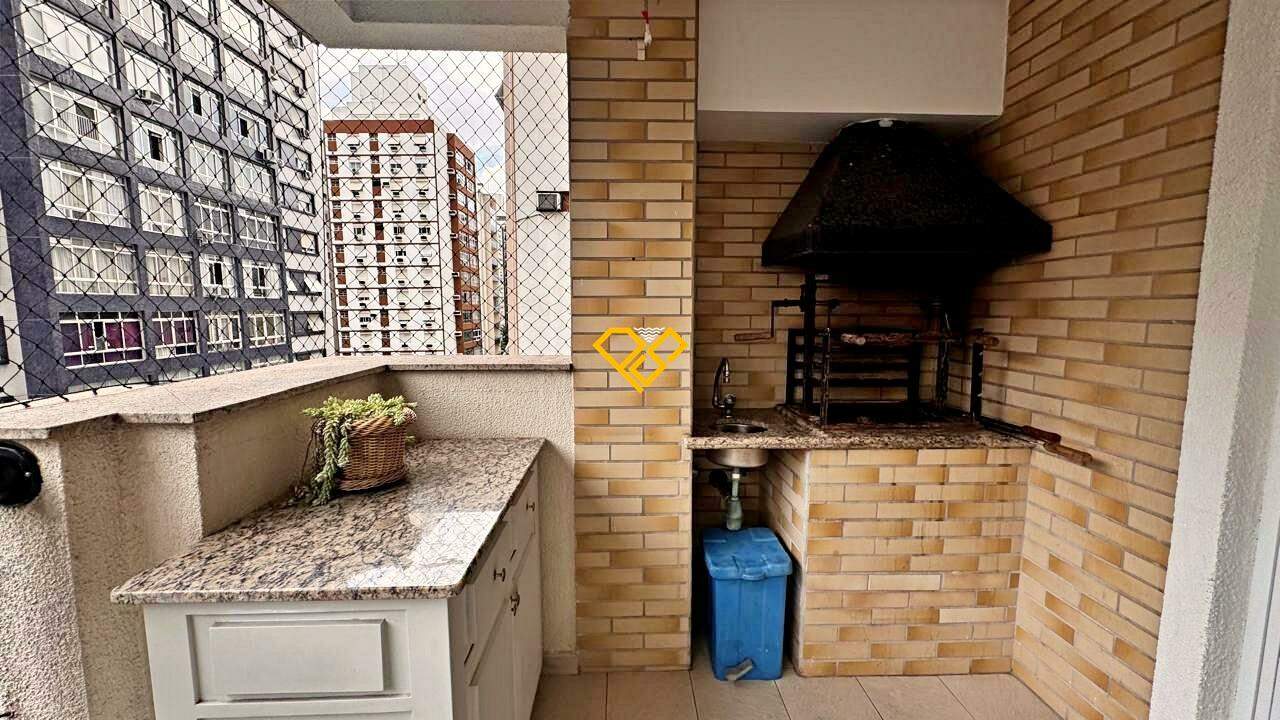 Apartamento à venda no Gonzaga: Varanda