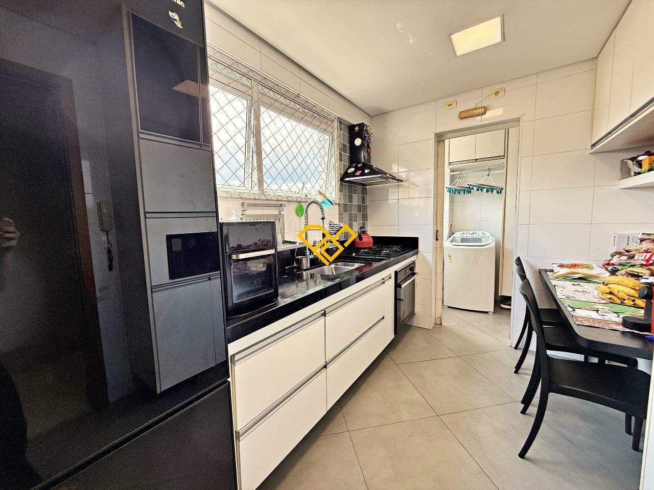 Cobertura à venda no Gonzaga: cozinha 1º pavimento