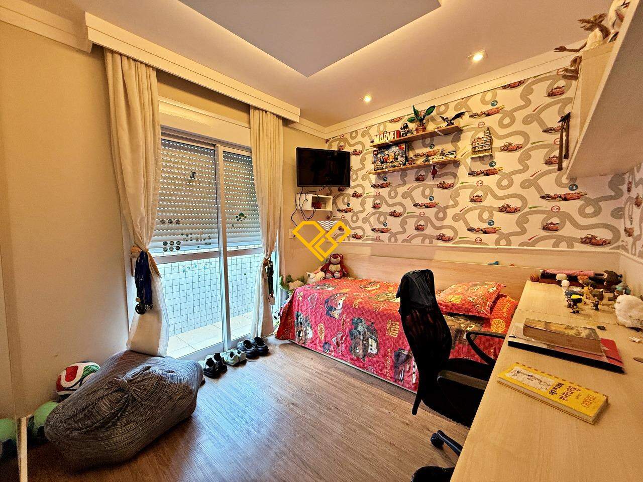 Cobertura à venda no Gonzaga: Dormitório 2º pavimento