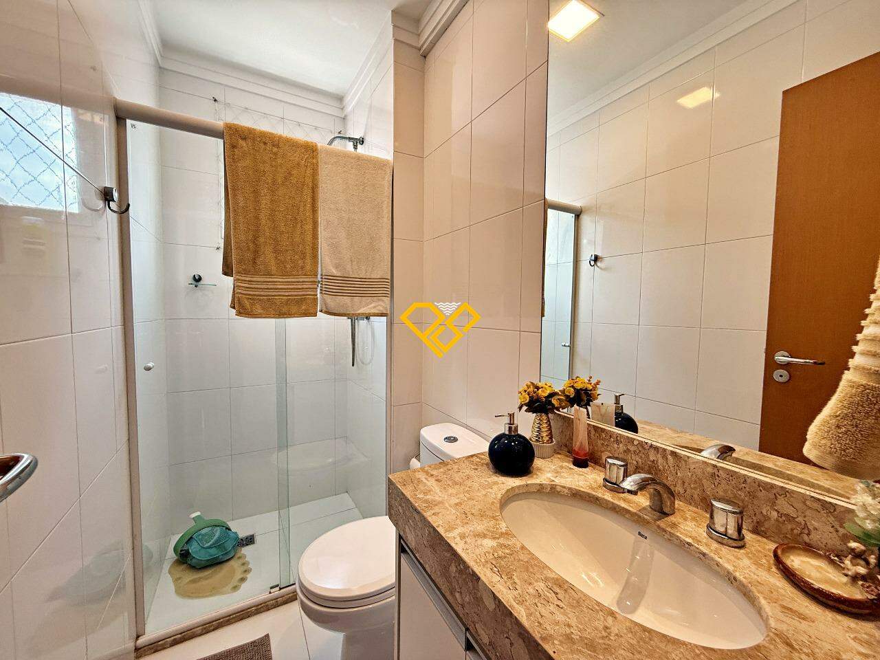 Cobertura à venda no Gonzaga: Banheiro social  3º pavimento