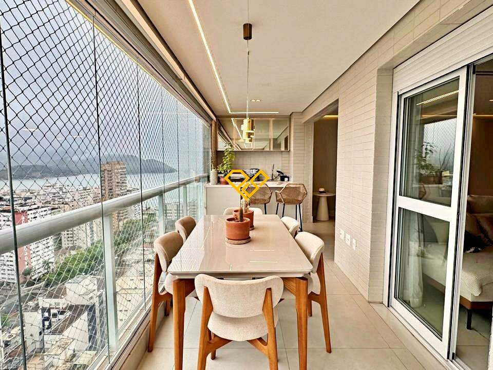 Apartamento à venda no Aparecida: Varanda