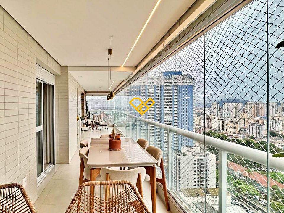 Apartamento à venda no Aparecida: Varanda