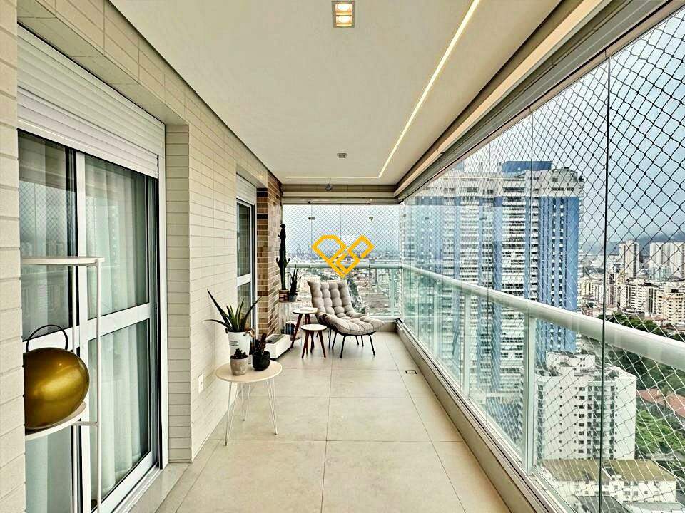 Apartamento à venda no Aparecida: Varanda