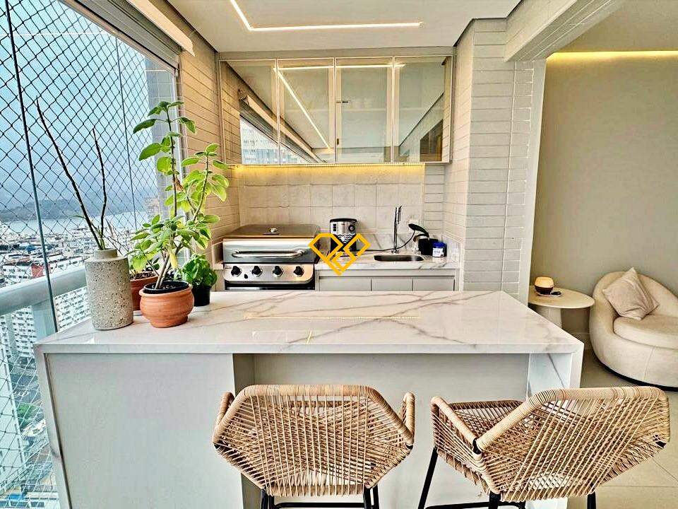 Apartamento à venda no Aparecida: Varanda