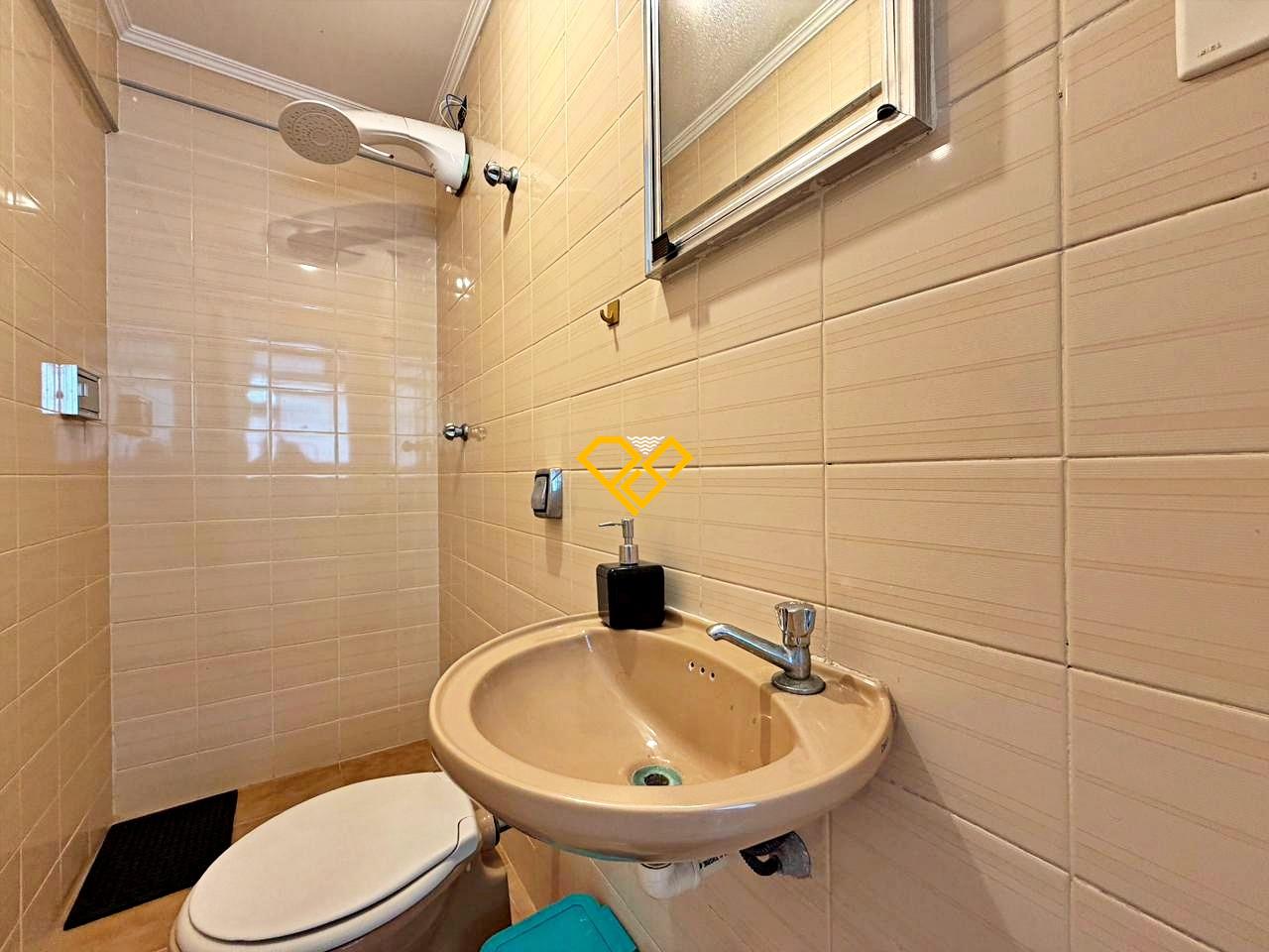 Apartamento para aluguel no Ponta da Praia: Wc de serviço