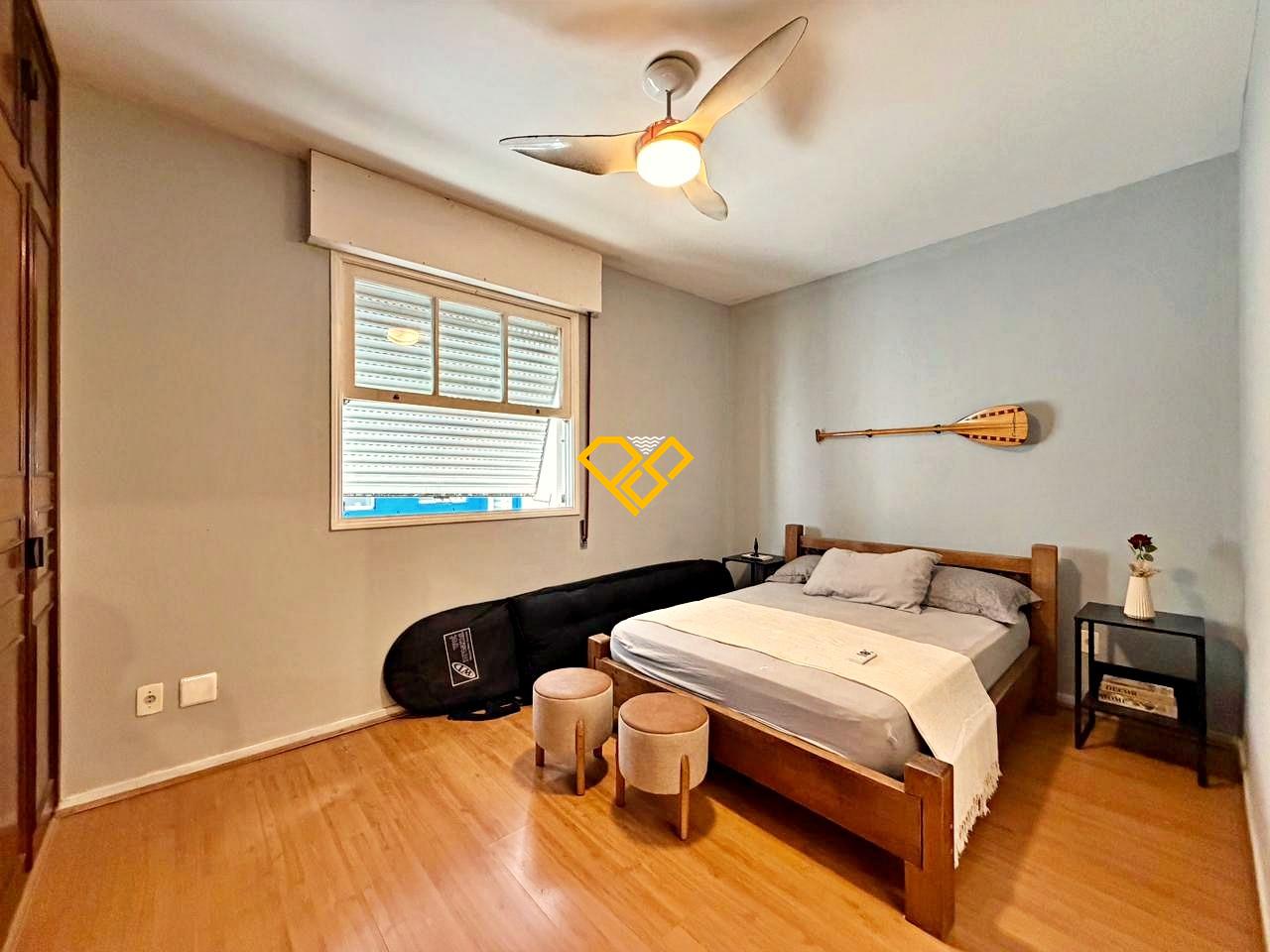 Apartamento para aluguel no Ponta da Praia: Dormitório 1 - suíte