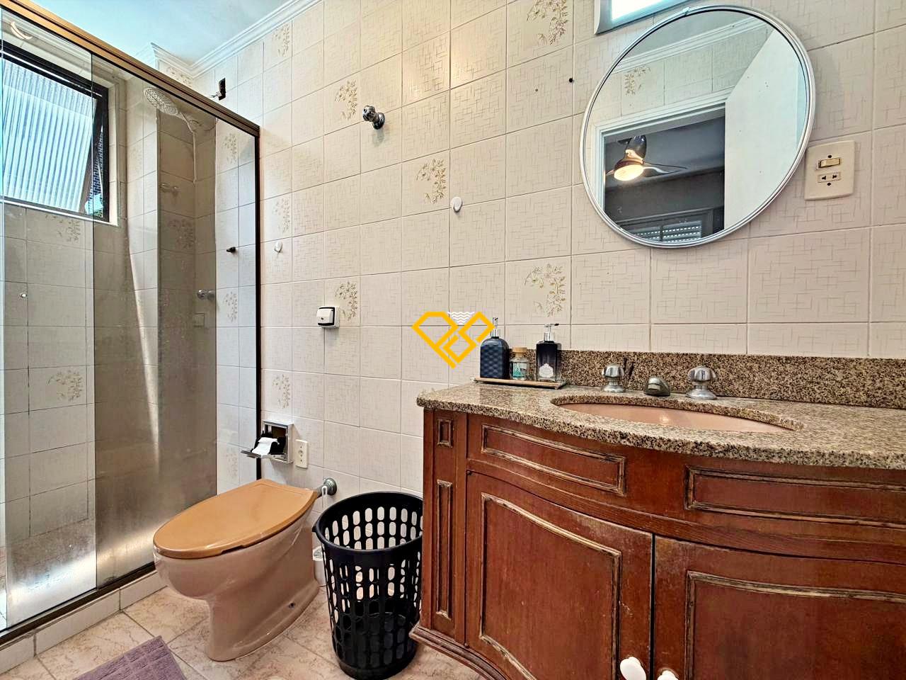 Apartamento para aluguel no Ponta da Praia: Wc suíte