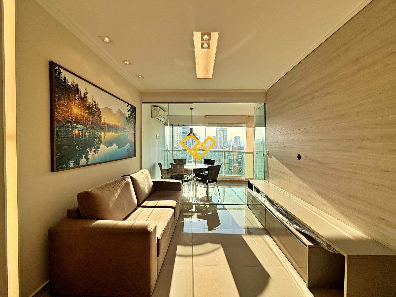Apartamento para aluguel no Embaré: Sala