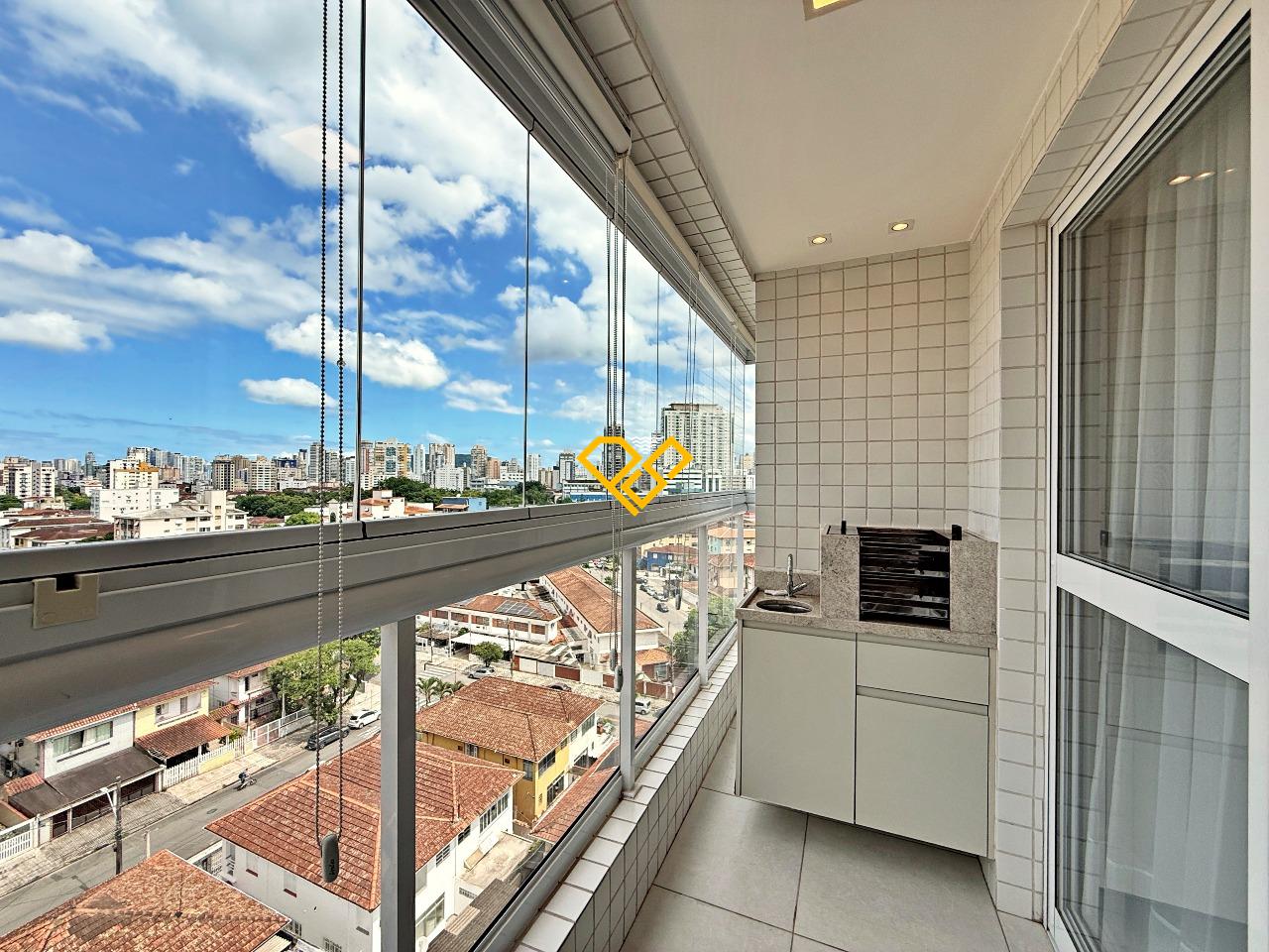 Apartamento à venda no Boqueirão: Varanda com churrasqueira