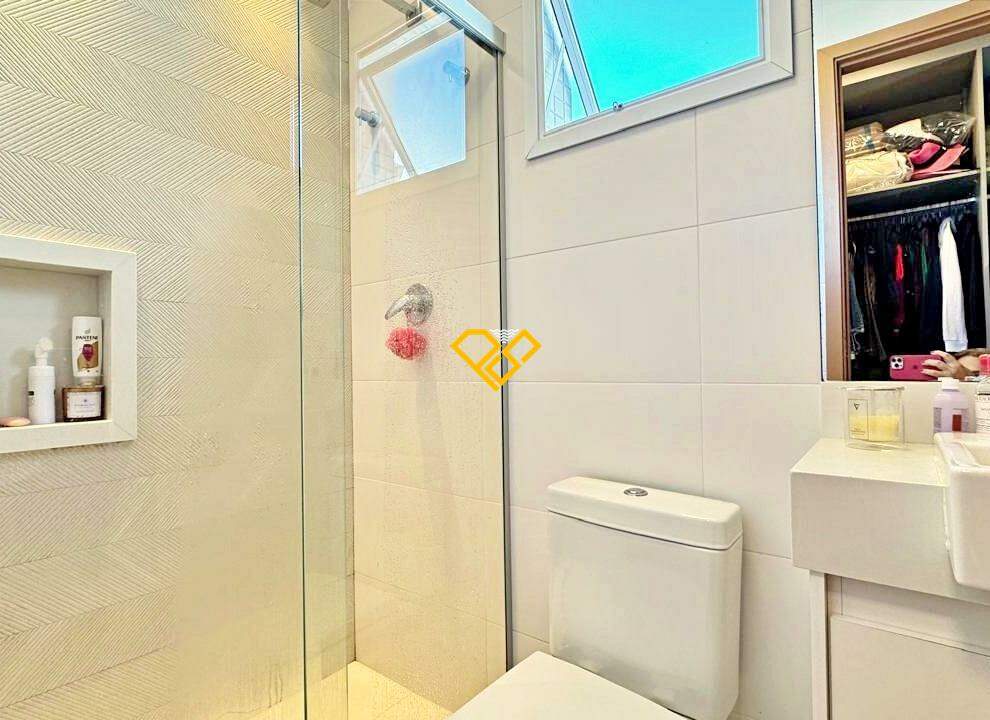 Apartamento à venda no Gonzaga: Wc suíte 1 - master