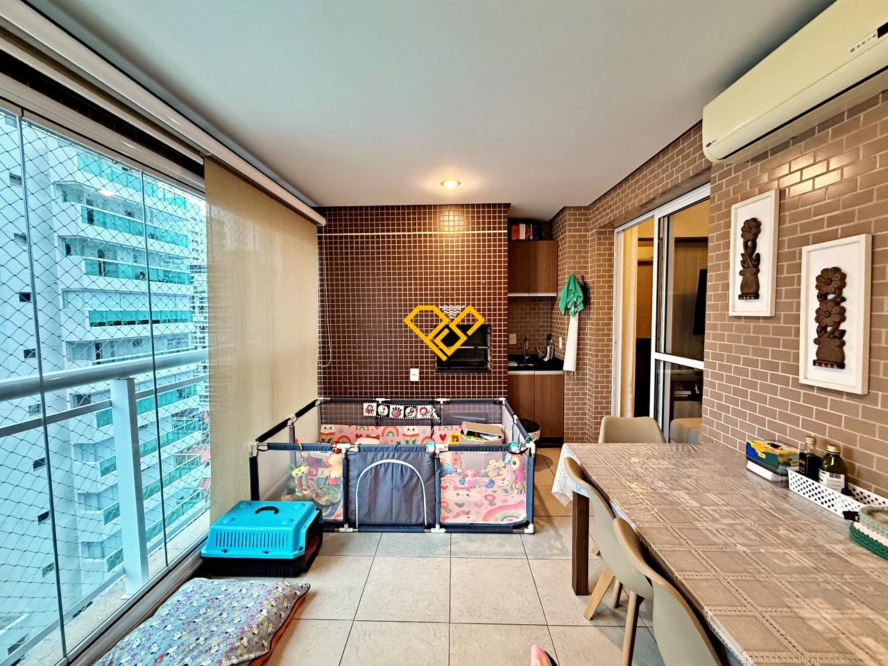 Apartamento à venda no Pompéia: Varanda com churrasqueira