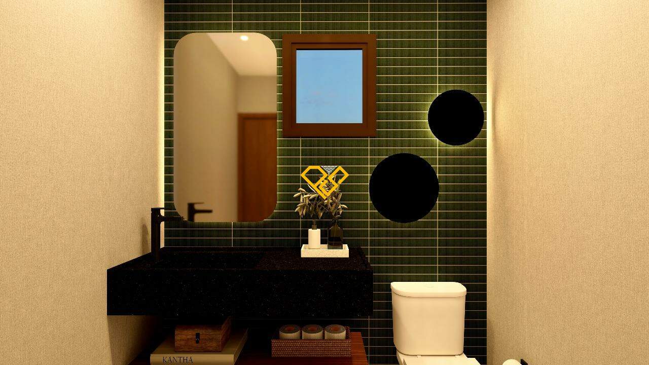 Cobertura à venda no Gonzaga: Lavabo